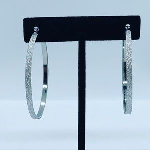 Silver Hoops earrings